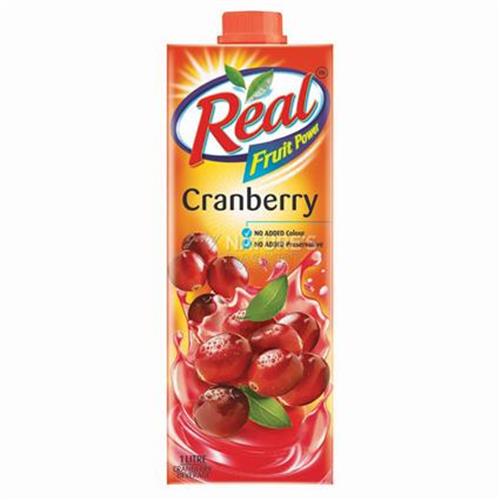 DABUR REAL CRANBERRY JUICE 1LTR